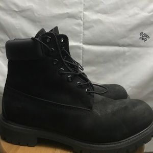 Black Suede Timberlands